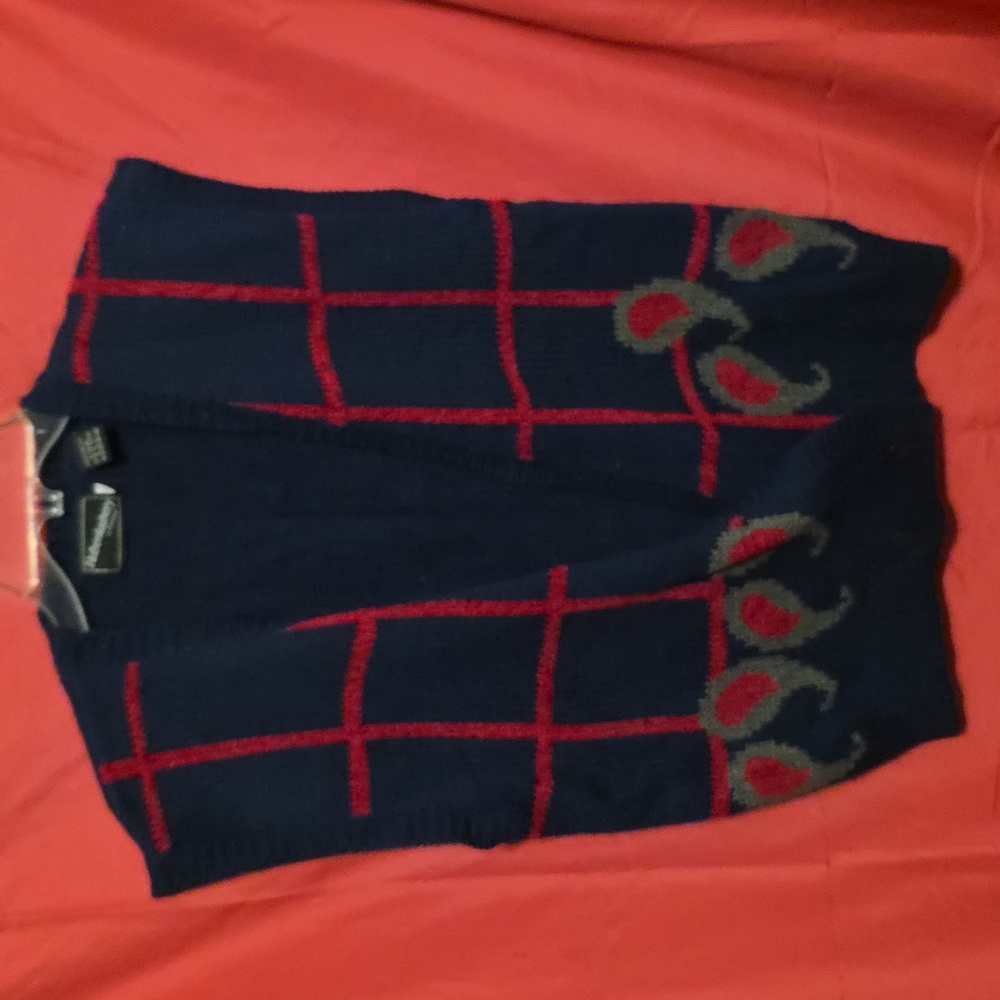 Ladies' Haberdashery Knit Sweater  Vest L
